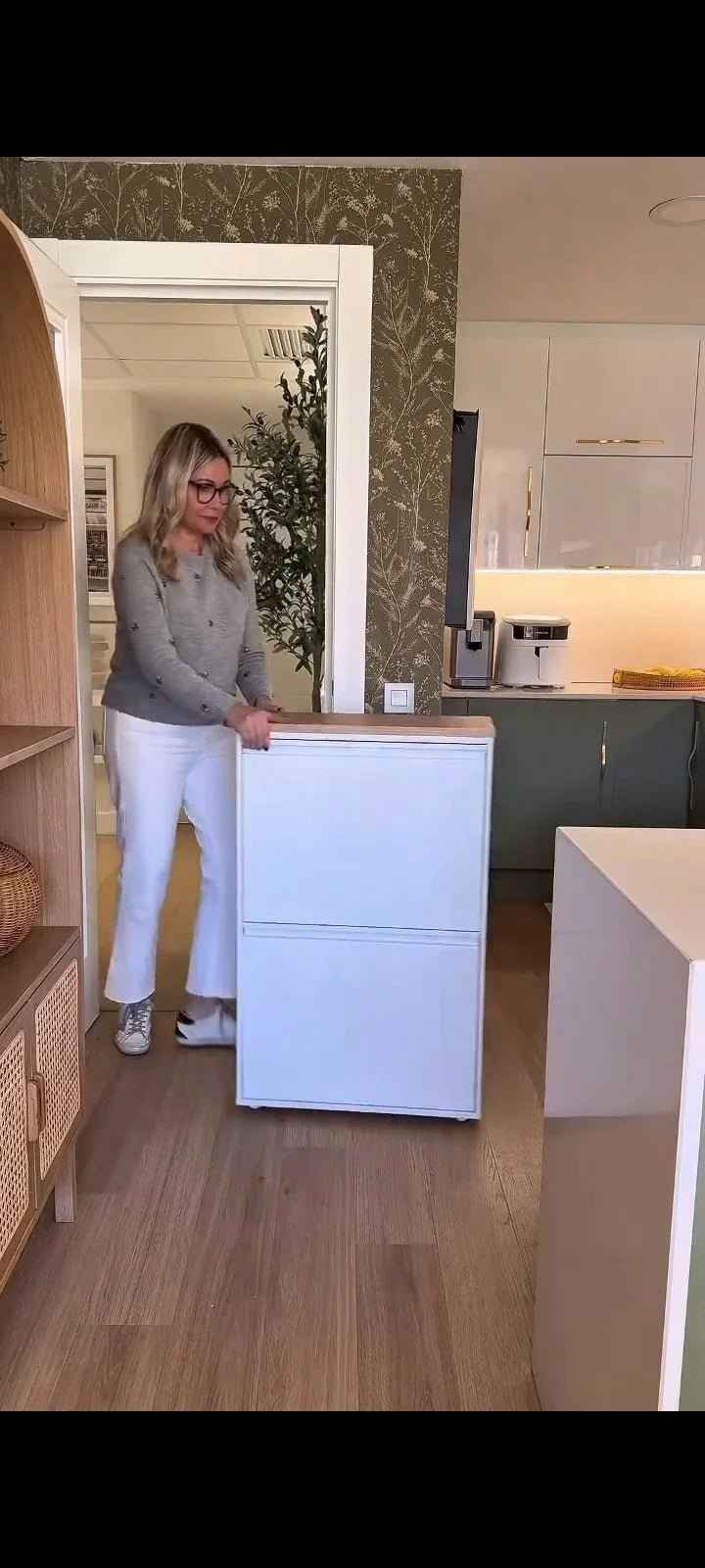 PREMİUM  4 BÖLMELİ  PRATİK ERZAK DOLABI ORGANİZER