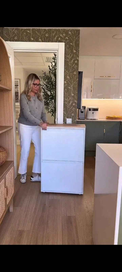 PREMİUM  4 BÖLMELİ  PRATİK ERZAK DOLABI ORGANİZER