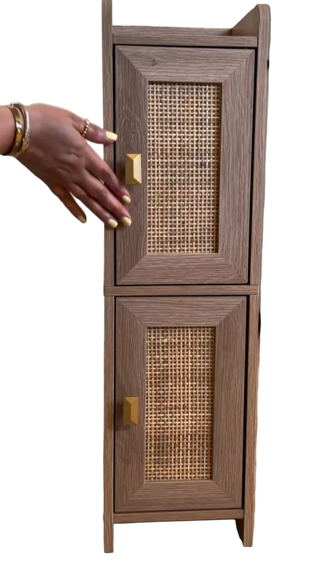 Şık banyo wc organizer dolap